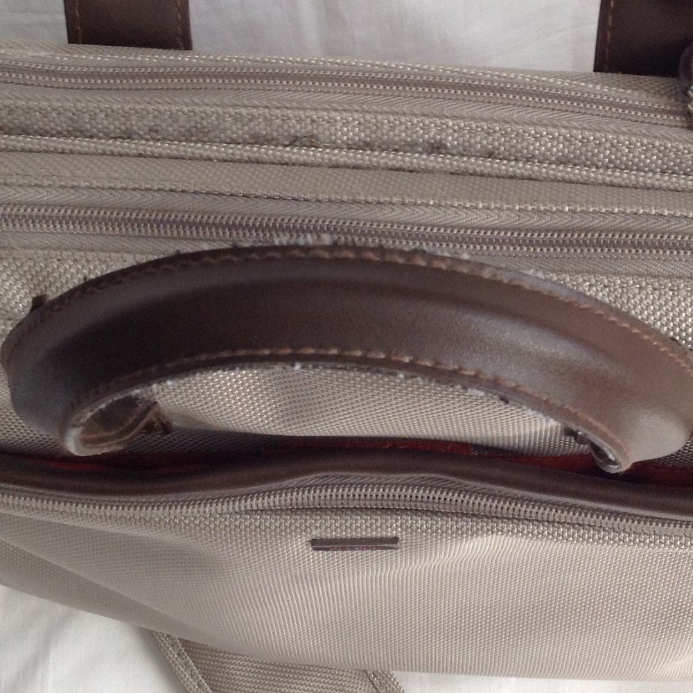 Canvas document bag -beige - Picture 9 of 11